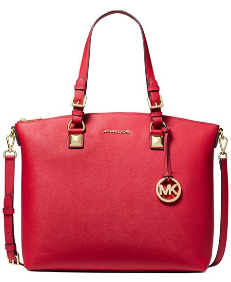 michael kors karla large satchel|extra large leather satchel.